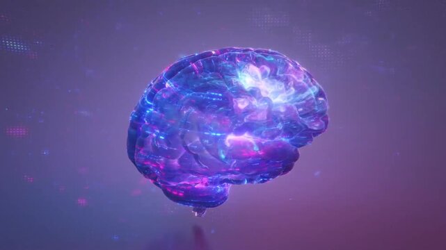 3D scan of internal organs showing brain, healthcare and health science 3d animation 3d video concept, simulating kidney pain and bowel pain