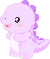 Cute dinosaur character illustration  © YEJI LEE