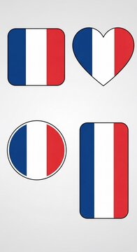 Tricolor Echoes: Shapes of Liberty