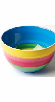 A Splash of Joy: Rainbow Bowl's Vibrant Hue