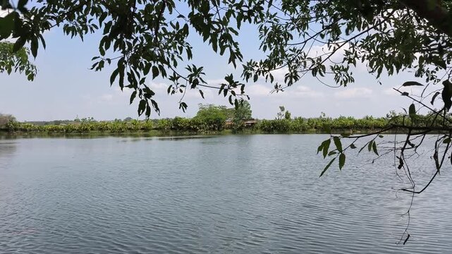 Small Lake in Vientiane Laos