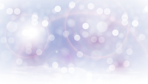 Soft pastel bokeh background with blurred lights and a gentle gradient effect