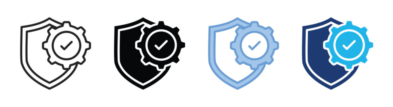 Preventive icon set multiple style collection