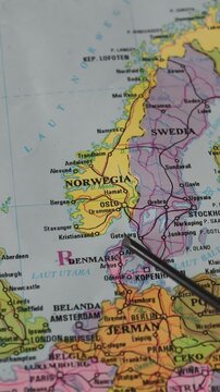 Map of Norway