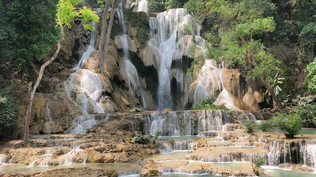 Waterfall in Laos