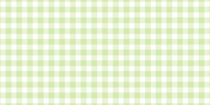 Premium matcha green Vichy seamless pattern featuring timeless gingham checks. Elegant vector background for tablecloths, kitchen decor, fabric, gift wrap and surface design. EPS10.