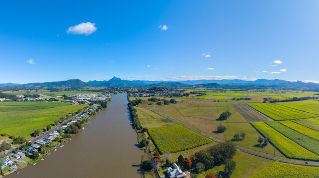 Aerial view of Murwillumbah