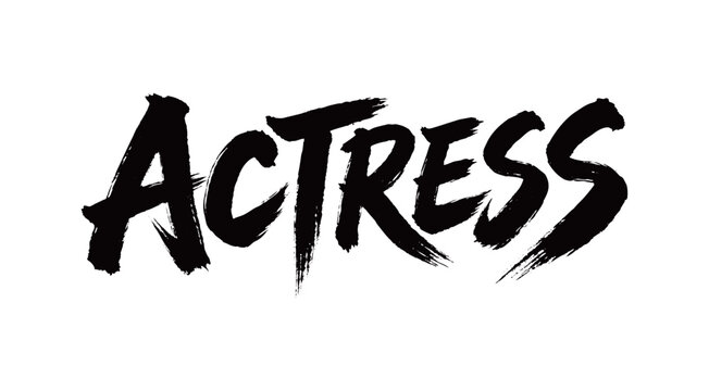 ACTRESS Handwriting