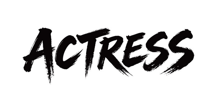 ACTRESS Handwriting
