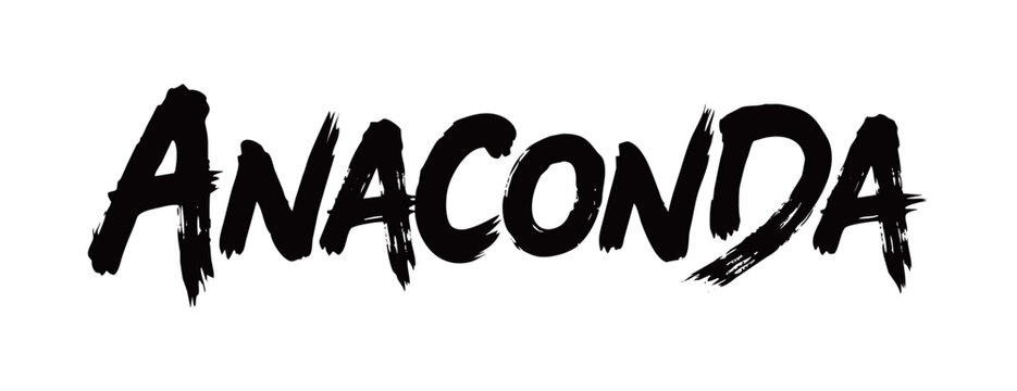 ANACONDA Handwriting