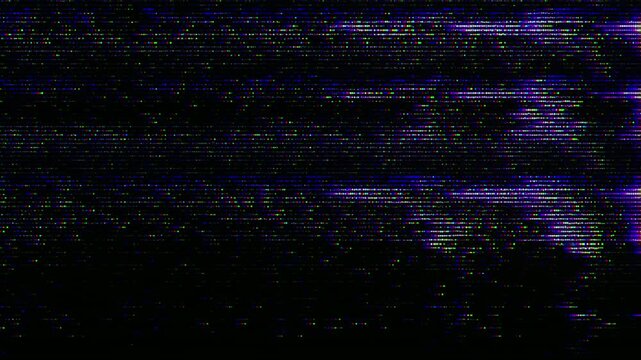 Abstract RGB Digital Glitch Background, Colorful Pixel Noise Interference, Futuristic Data Corruption Texture, Corrupted Monitor Screen Effect, High-Tech Visual Malfunction Pattern