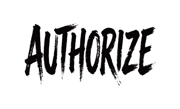AUTHORIZE Handwriting