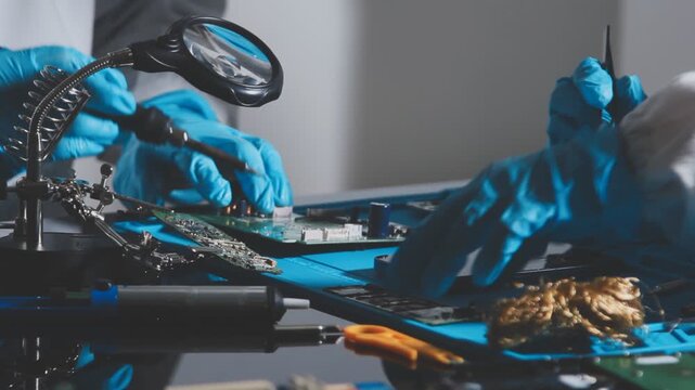 IT Engineer installing Hardware Equipment Development Facility Engineer &nbsp;Maintenance computer Motherboard Electronic repair shop technology business