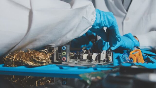IT Engineer installing Hardware Equipment Development Facility Engineer &nbsp;Maintenance computer Motherboard Electronic repair shop technology business