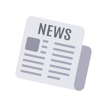 Stylized grey newspaper graphic displaying essential headlines and current news information