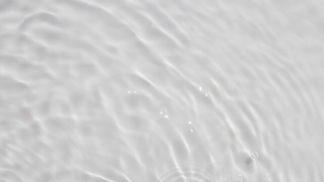 Abstract white transparent water shadow surface texture natural ripple background
