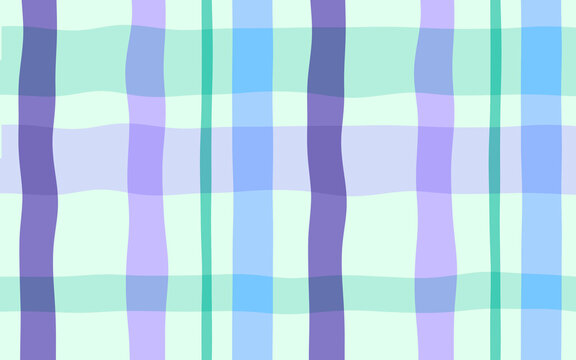 Blue tartan plaid pattern. Seamless check pattern for plaid fabric, flannel shirt, blanket, clothes, skirt, tablecloth, textile.