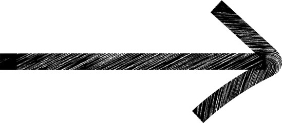 Grunge Scratch Right Directional Arrow Indicator Vector © shamim.creative