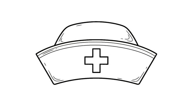 Nurse Hat Medical Symbol Cross Healthcare.