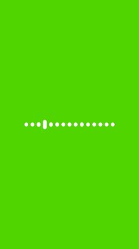 Seamless Loop Animation of a Digital Audio Spectrum Wave. Full HD. 4K