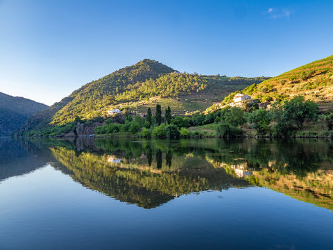 Sublime beauty of the  Douro river valley landscapes, Pinhao, Portugal