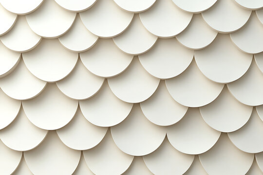 Abstract scallop pattern texture background.