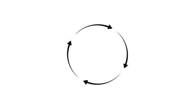 It looks like you've uploaded an image of four red arrows arranged in a circular loop, suggesting a continuous cycle or process.