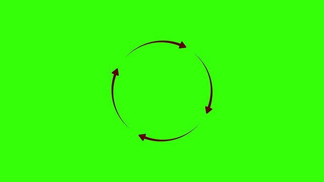 It looks like you've uploaded an image of four red arrows arranged in a circular loop, suggesting a continuous cycle or process.