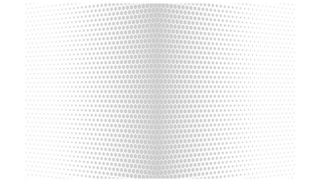 Geometric Pattern Of Small Hexagonal Dots In Light Shaded Design