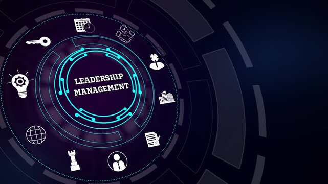 Optimizing team coordination through modern leadership management frameworks with a creative digital interface tracking layout