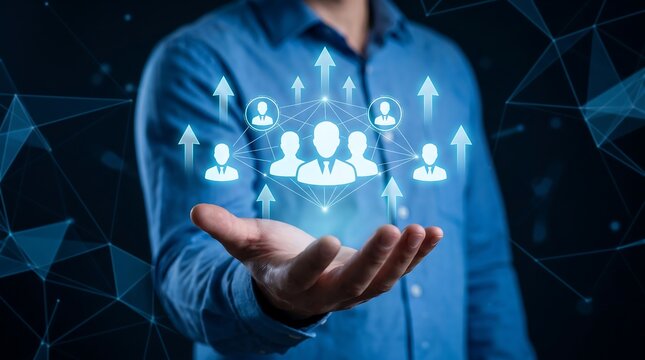 Human Resources Department Development and Workforce Management Concept