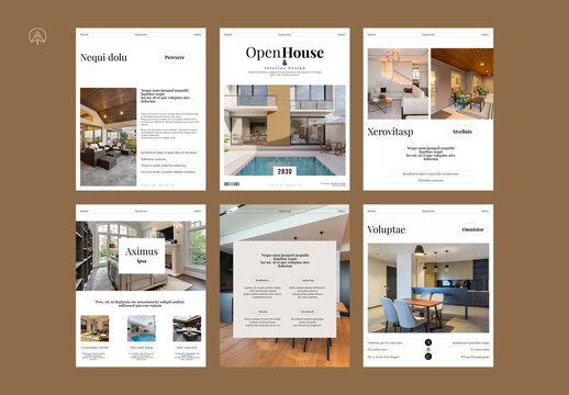 Open House & Interior Design Layout