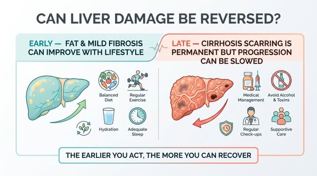Can liver damage be reversed