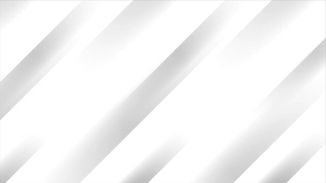 Loop footage Light white background corporate abstract background of looping animated gradient geometric shapes