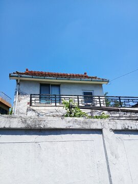South Korea's old vintage ordinary houses in an old downtown alley in Seoul	