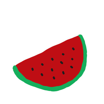 slice of watermelon