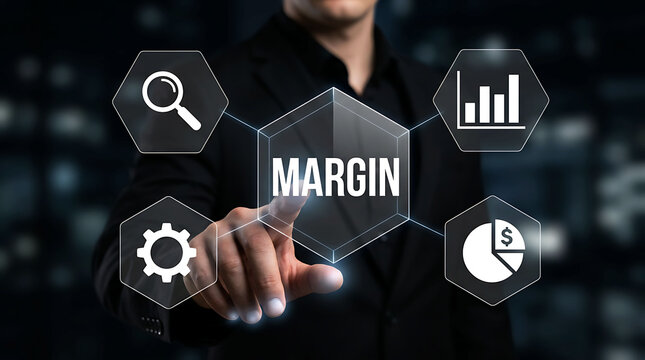 Business Profit Margin Analysis Dashboard Financial Performance Management Strategy Concept