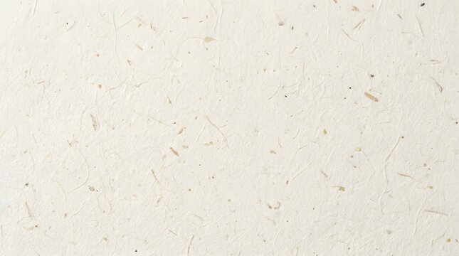 Minimalist blank recycled paper texture for eco-friendly design projects. Sustainable unbleached craft sheet background with natural fibers and sub...