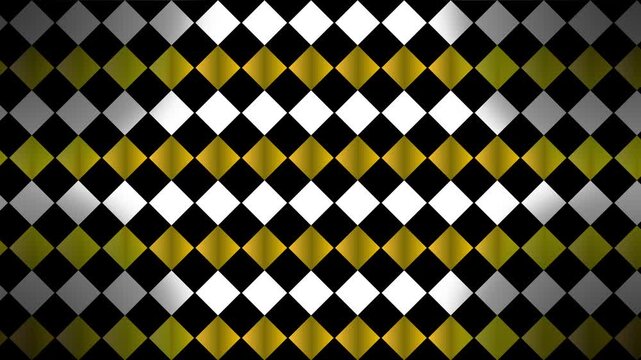 Diamond white and golden shades vector motion animation background