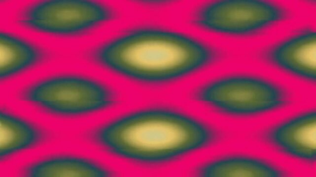 Abstract Liquid Pattern Displaying Vibrant Orbs Moving Across Soft Colored Background