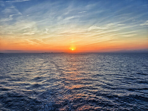 quietude et tranquilite en mer voyage