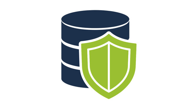 Database Security Shield Icon.
