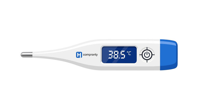 Digital Thermometer Temperature Device.