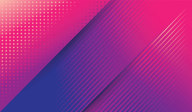 pink purple gradient and modern abstract background template design