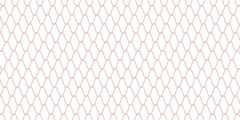 Mesh texture for fishing net. Seamless pattern for sportswear or football gates, volleyball net, basketball hoop, hockey, athletics. Abstract net background for sport. Vector © Ridwan