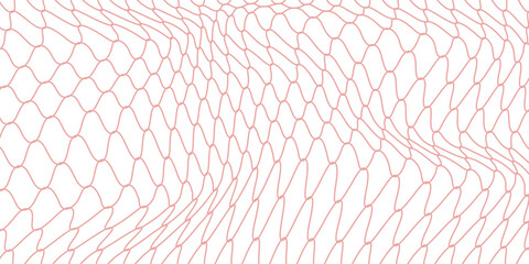 Mesh texture for fishing net. Seamless pattern for sportswear or football gates, volleyball net, basketball hoop, hockey, athletics. Abstract net background for sport. Vector © Ridwan
