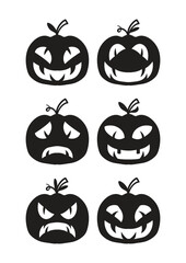 Obraz premium Halloween Pumpkin Illustration Vector Art
