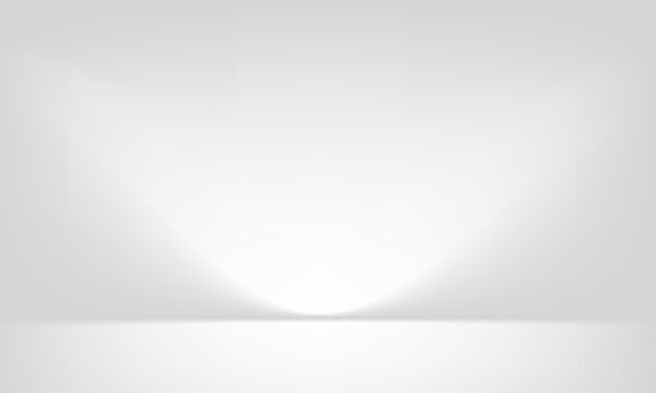 Gray studio background or backdrop 3D room lightbox