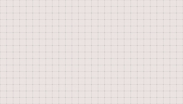 Grid line paper sheet with grid lines and cross, checker paper, millimeter paper with architect grid, seamless square blueprint texture, drawing and architecture draft