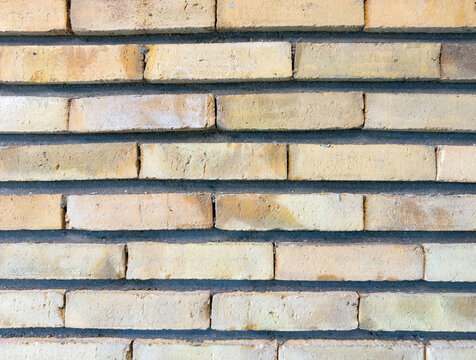 Yellow Brick Wall Texture